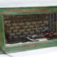Mirror Wood Old Teak Patina Green 64x3x37cm 11