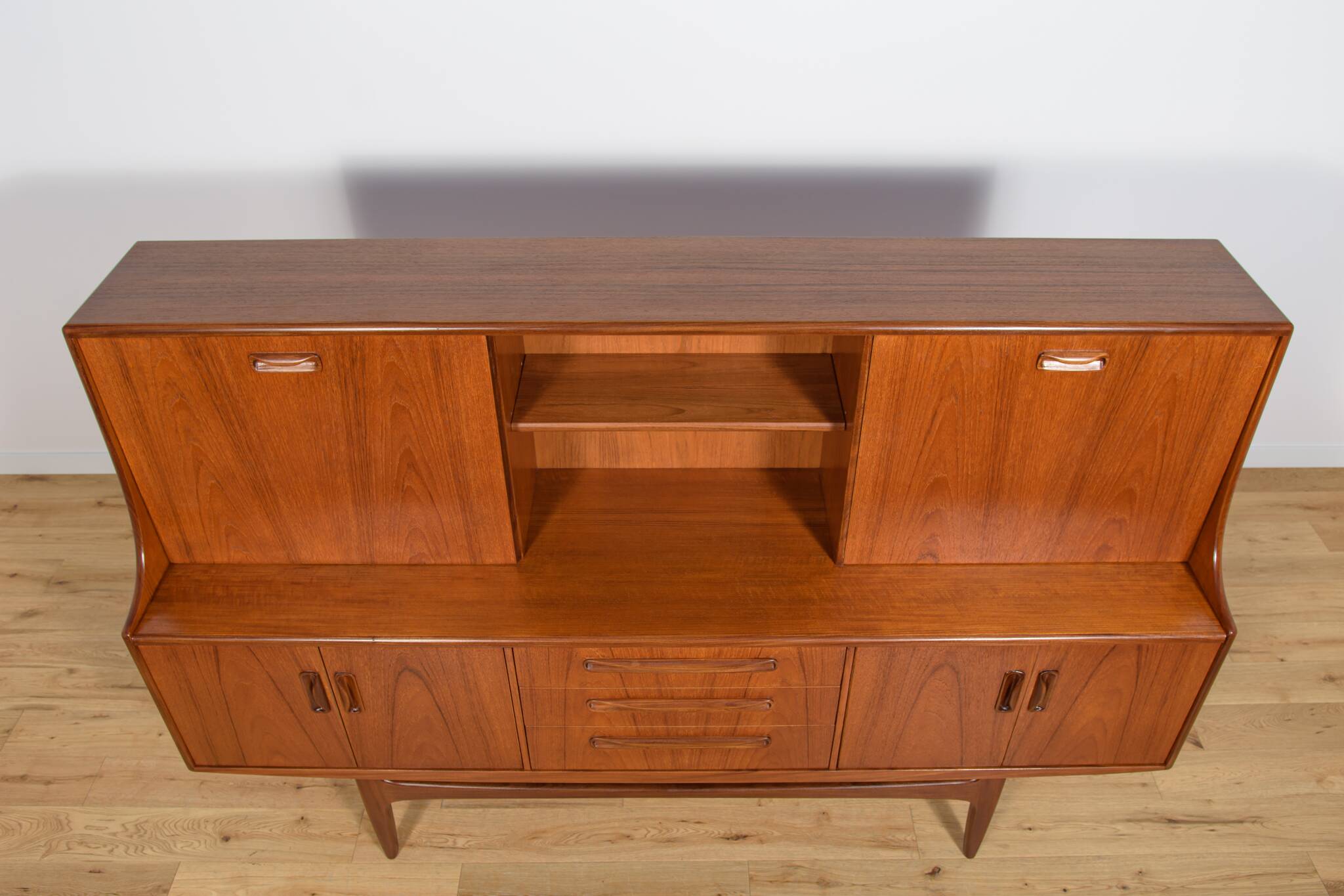 Mid-Century Model Fresco Sideboard in Teak by Victor Wilkins for G-Plan, 1960s