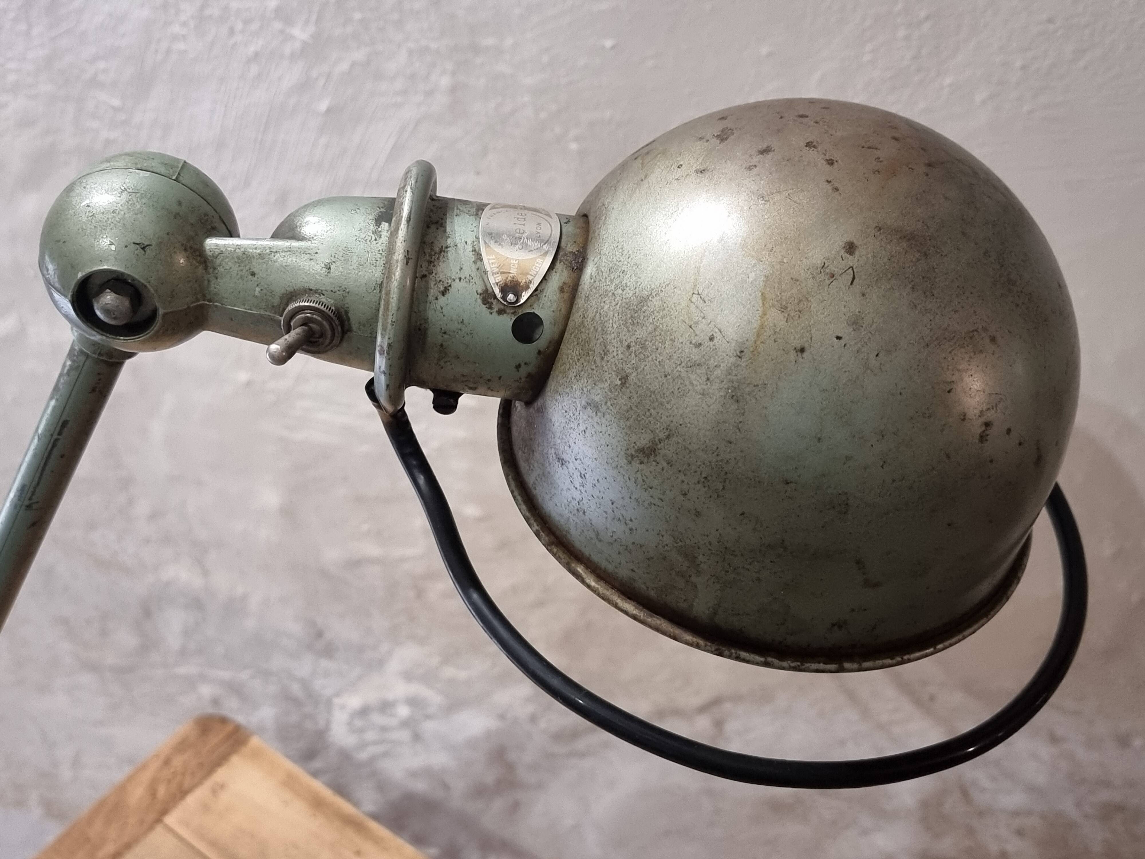 Vintage Jieldé workshop lamp – France, 1950s