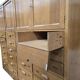 Large vintage industrial XL drawer cabinet / cabinet / plan cabinet