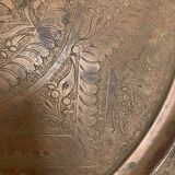 Moroccan copper tray