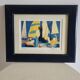 Lithograph F. Daguin "The Yellow Sails" 100/200