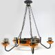 Mid-century chandelier, Poland, 1970s