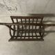 1970s rattan magazine rack