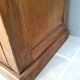 Parisian wardrobe in raw wood