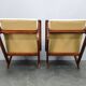 Pair of Mid-Century Pine Lounge Chairs, Czechoslovakia 1970s
