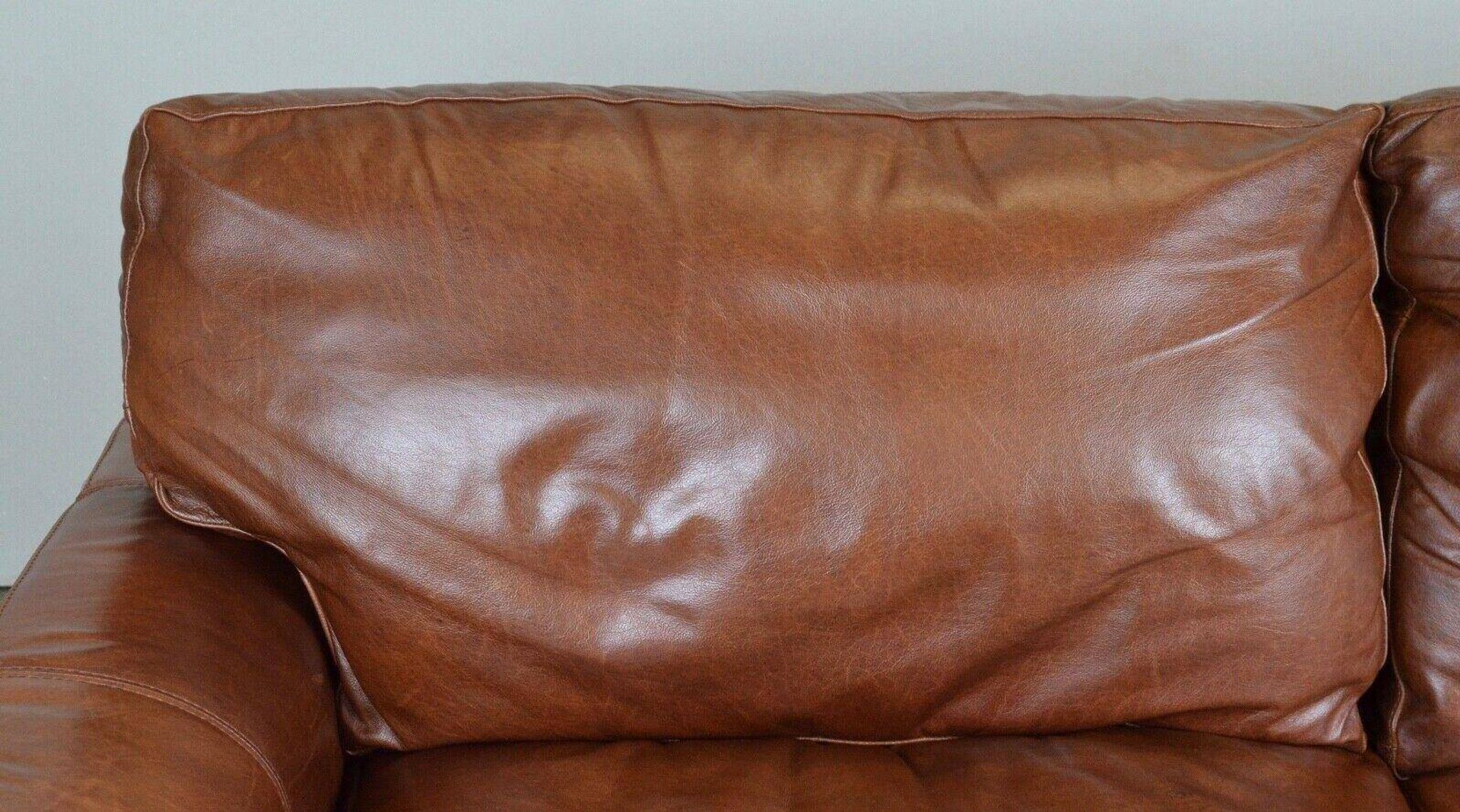 Viva de Luxe 3-seater leather sofa