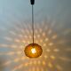Limburg Glashutte glass hanging lamp , 1970