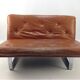 Vintage Leather Sofa by Kho Liang Ie for Artifort, 1960s