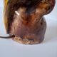 Zoomorphic ceramic lamp