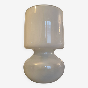 Lampe champignon vintage en opaline