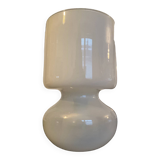Vintage opaline mushroom lamp