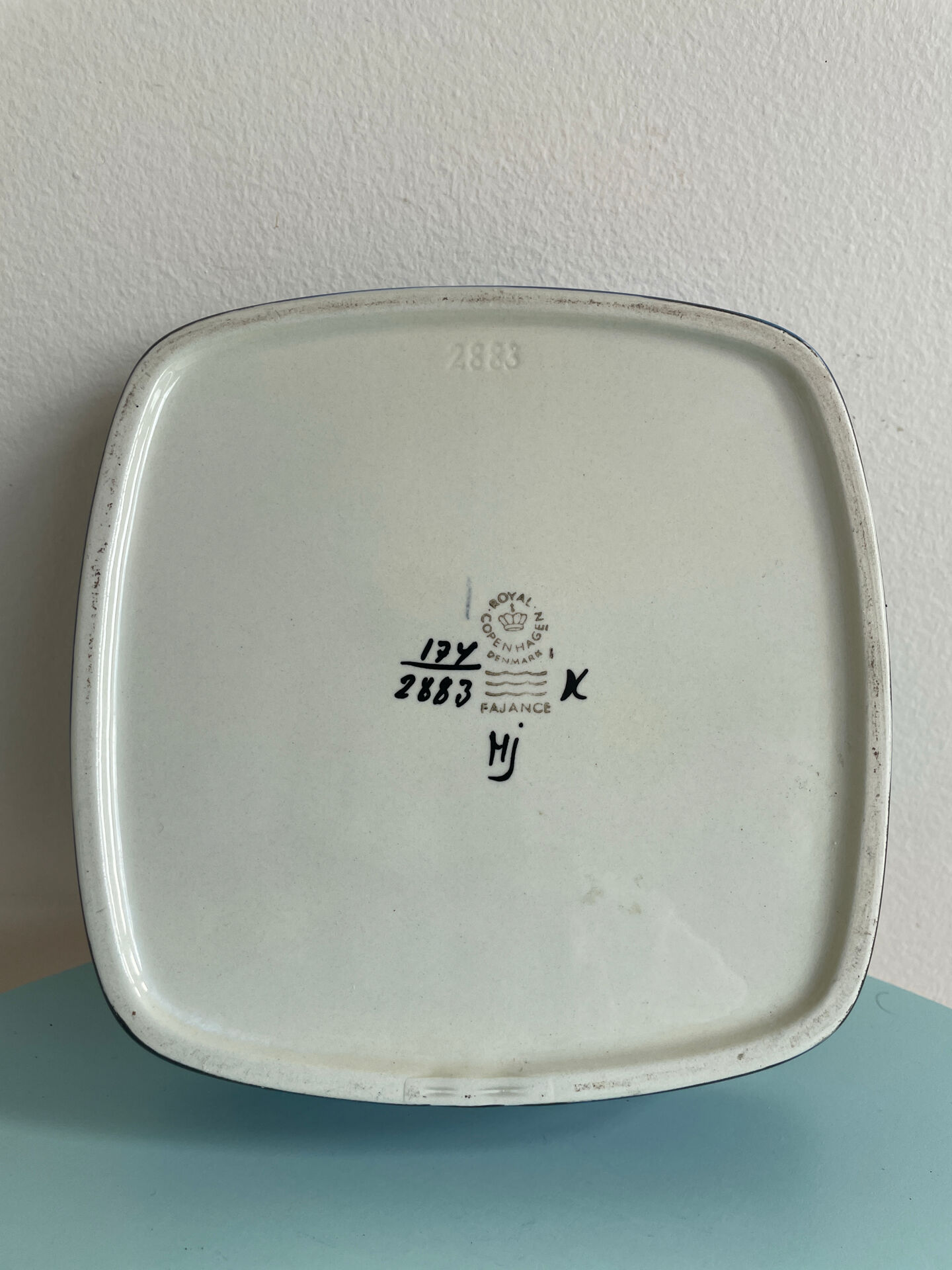Square catchall "Tenera" – Royal Copenhagen, M. Johnson (Vintage 60/7)