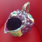 Old slip pitcher. Strawberry shape.