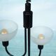 Suspension style Memphis 1960s, adjustable vintage lamp.