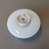 This LJS 970 flush mount was designed by Wilhelm Wagenfeld for Lindner