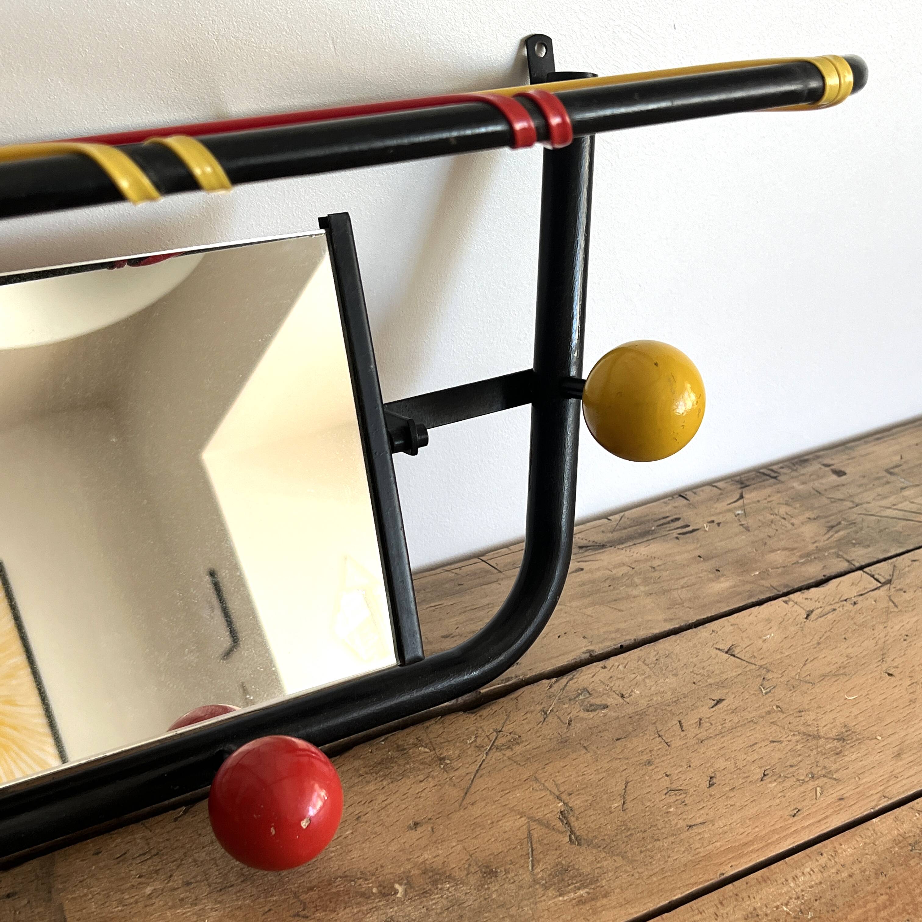 Vintage coat rack from the 1960s.