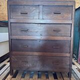 Commode en teck ancien
