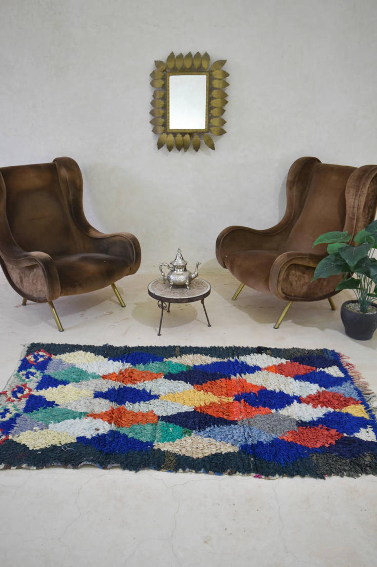 Carpet boucherouite 185 x 95 cm