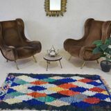 Carpet boucherouite 185 x 95 cm
