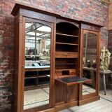 Large Notary's Furniture Early 20th Century in Mahogany