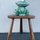 French brutalist tripod stool
