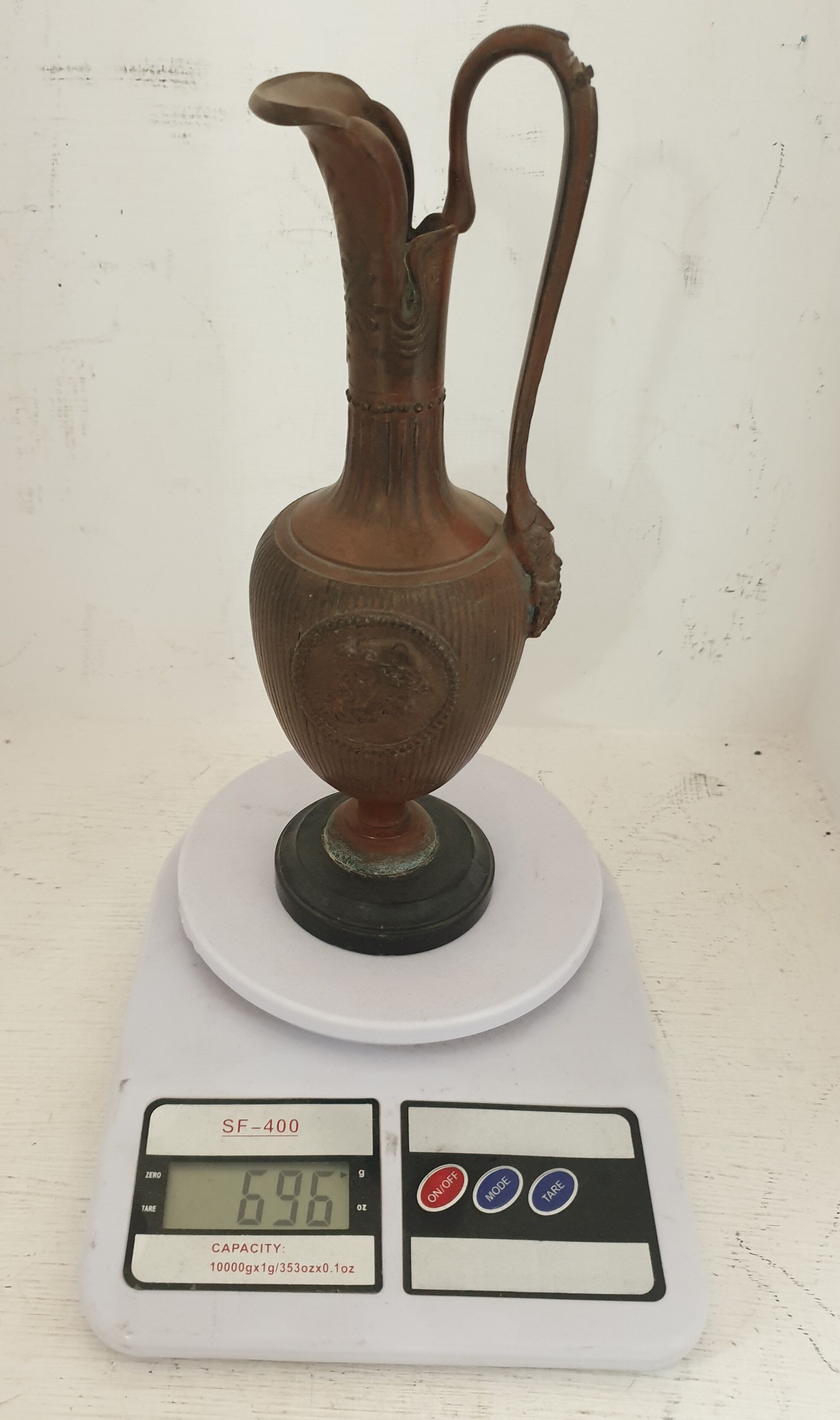 Empire style bronze ewer