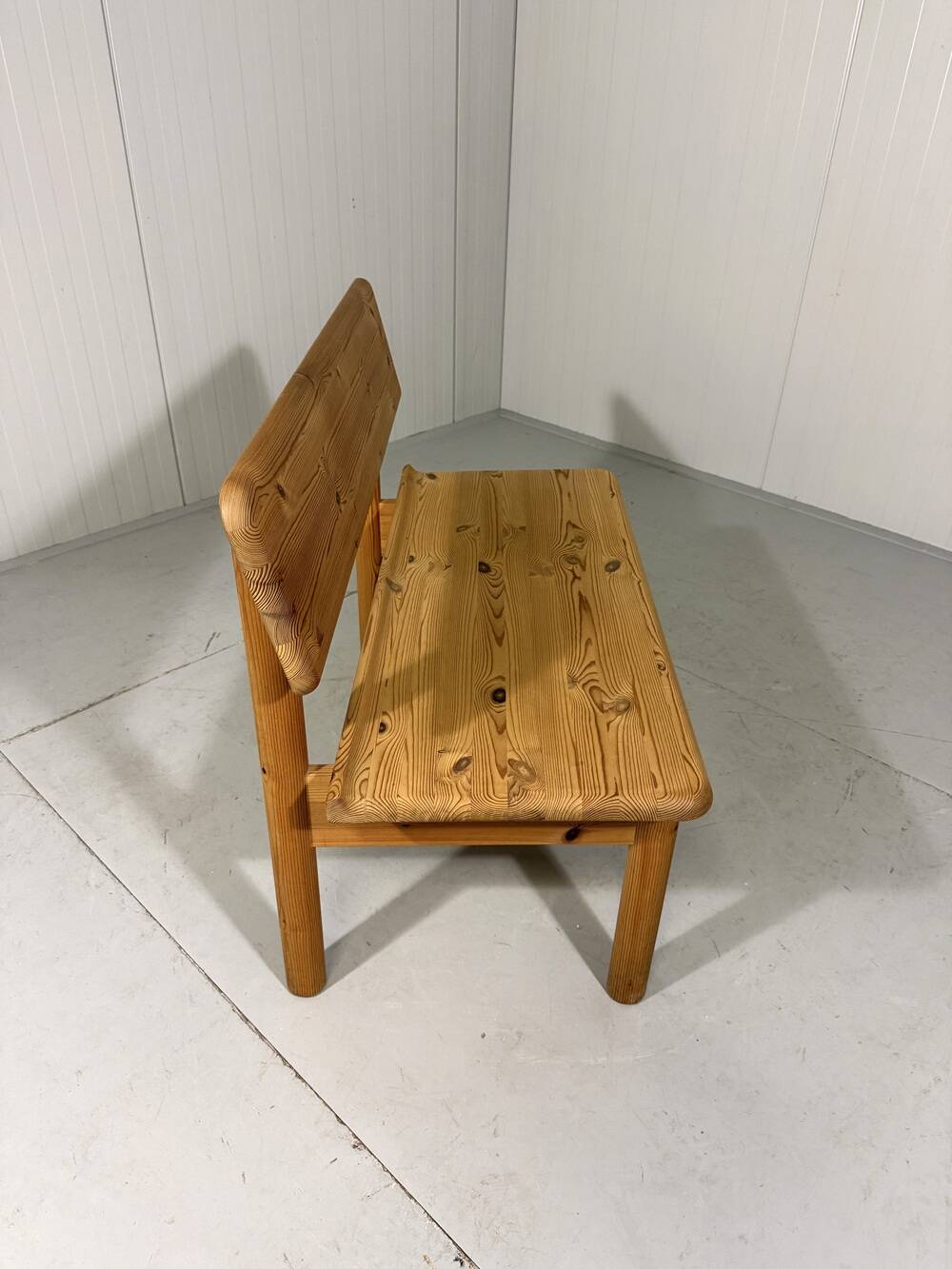 Korup Design solid pine benches with storage space Denmark
