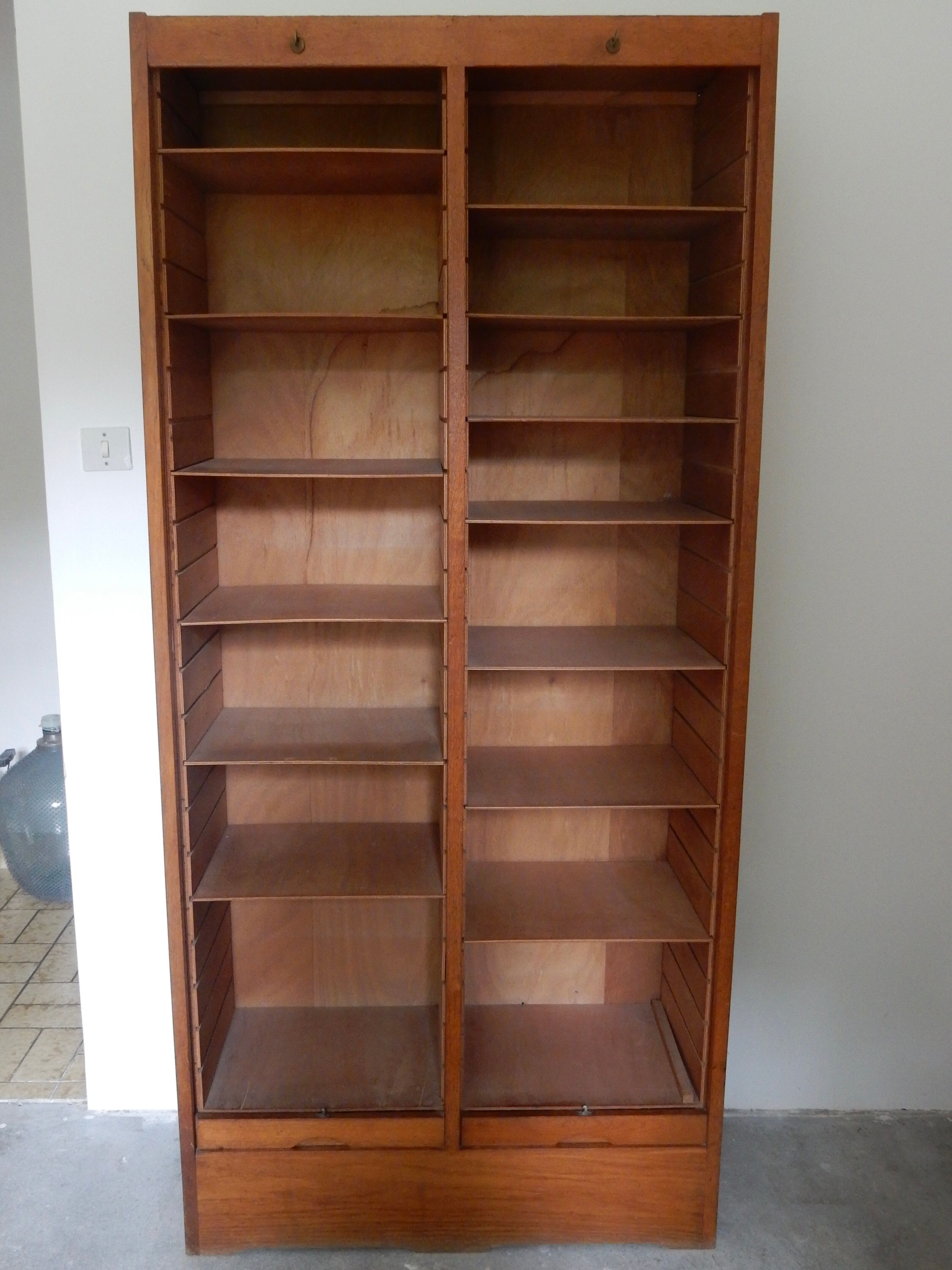 Double wooden curtain binder