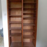 Double wooden curtain binder