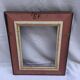 Black and brown wooden frame