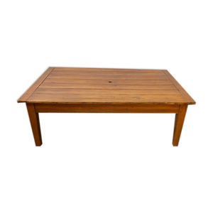 table basse en bois massif