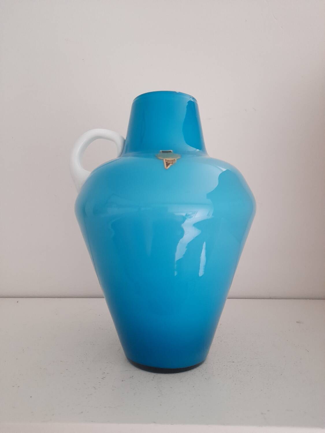 Italian opaline carafe from the 70s