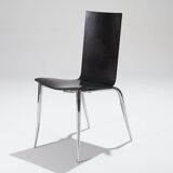 Set of 4 olly tango chairs, philippe starck, 1980s