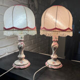 Pair of Clamecy lamps