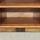 1950s English mahogany bookcase shelf