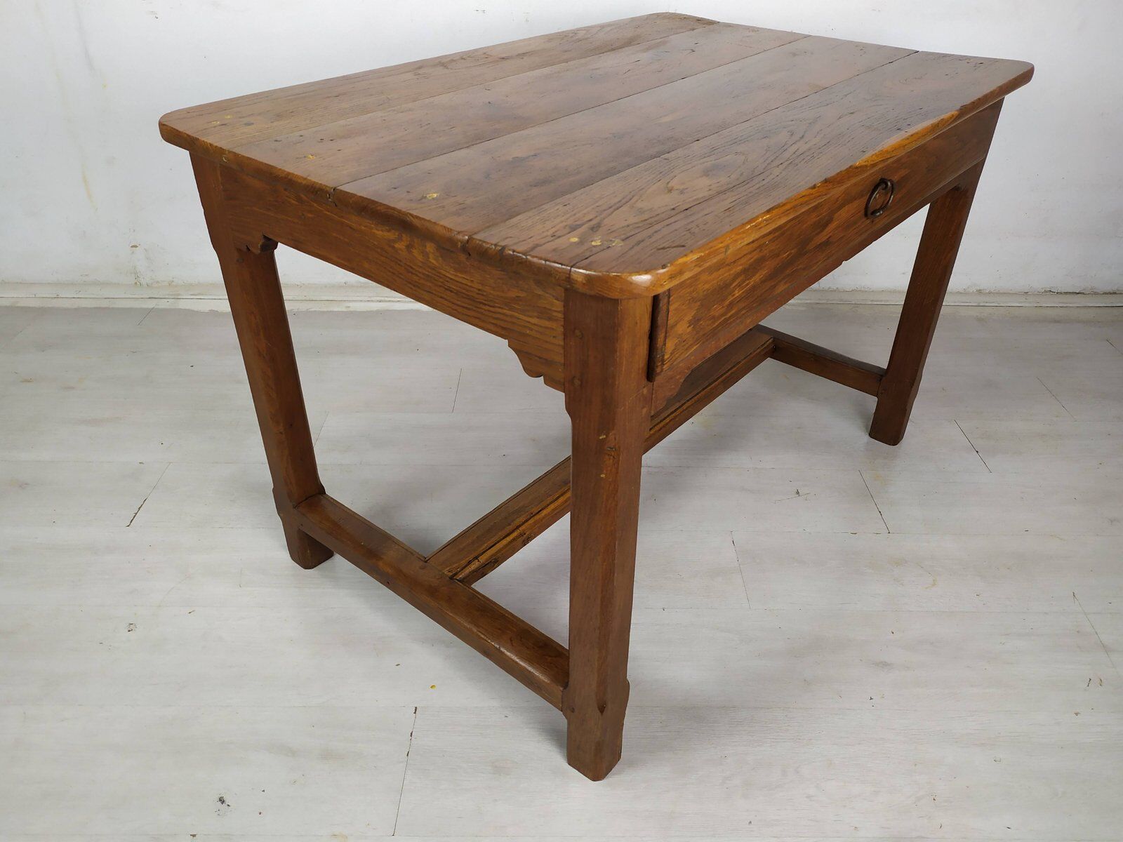 Oak work table desk