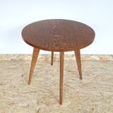 Round side table