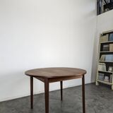 Table scandinave en teck avec allonge