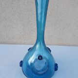Blue decorative pitcher