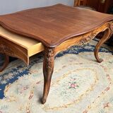 Regency-style dining table.