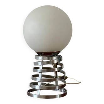 Vintage 1970s spring lamp