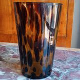 Murano glass vase, speckled, 1970s