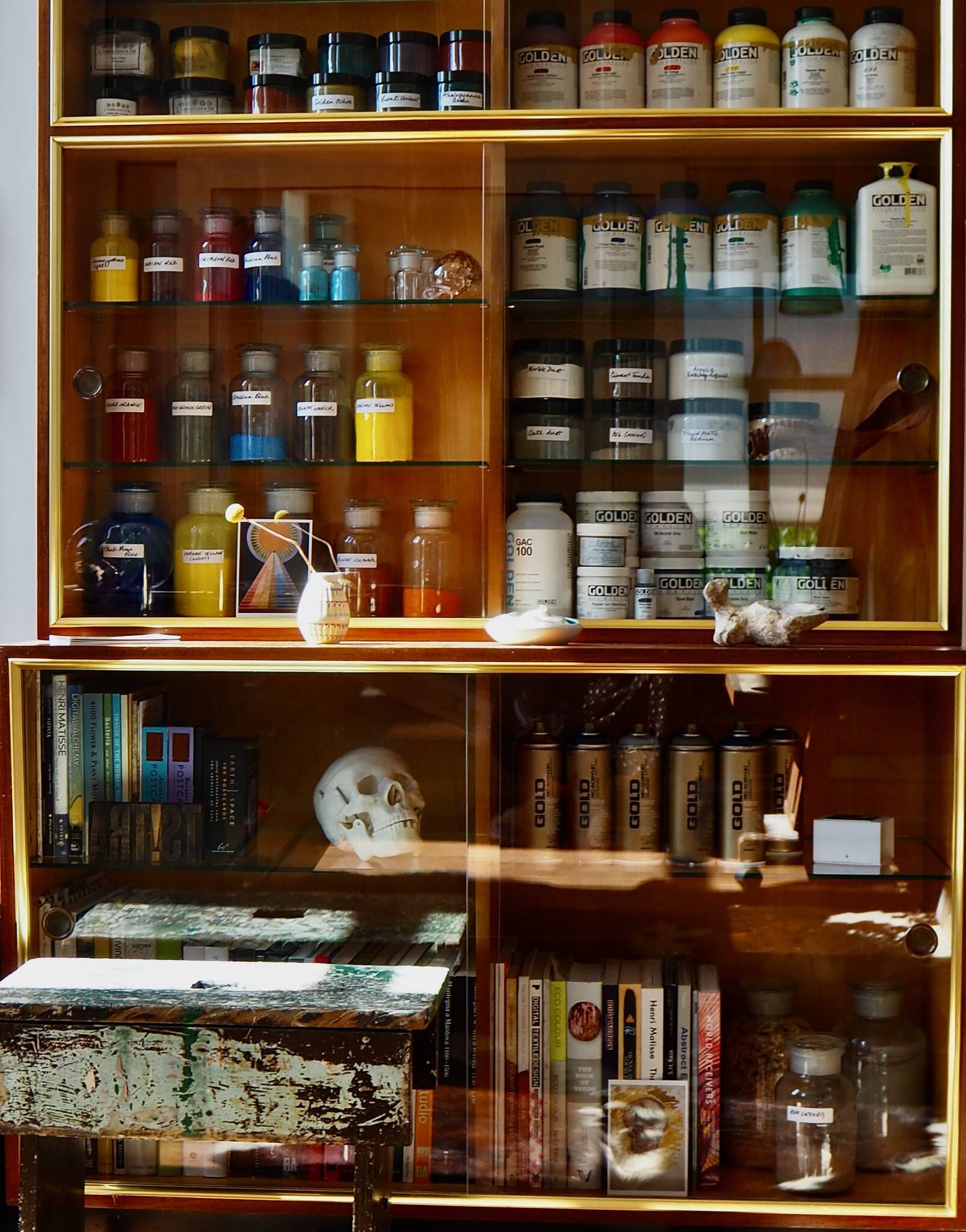 Apothecary cabinet