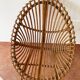 Italian 1960s original rattan egg armchair
