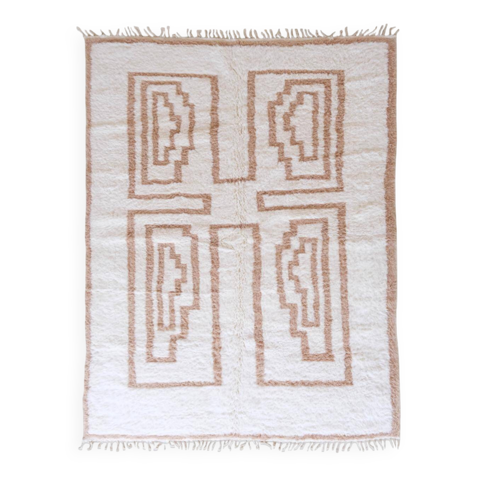Modern Moroccan Rug - 343 x 254 cm
