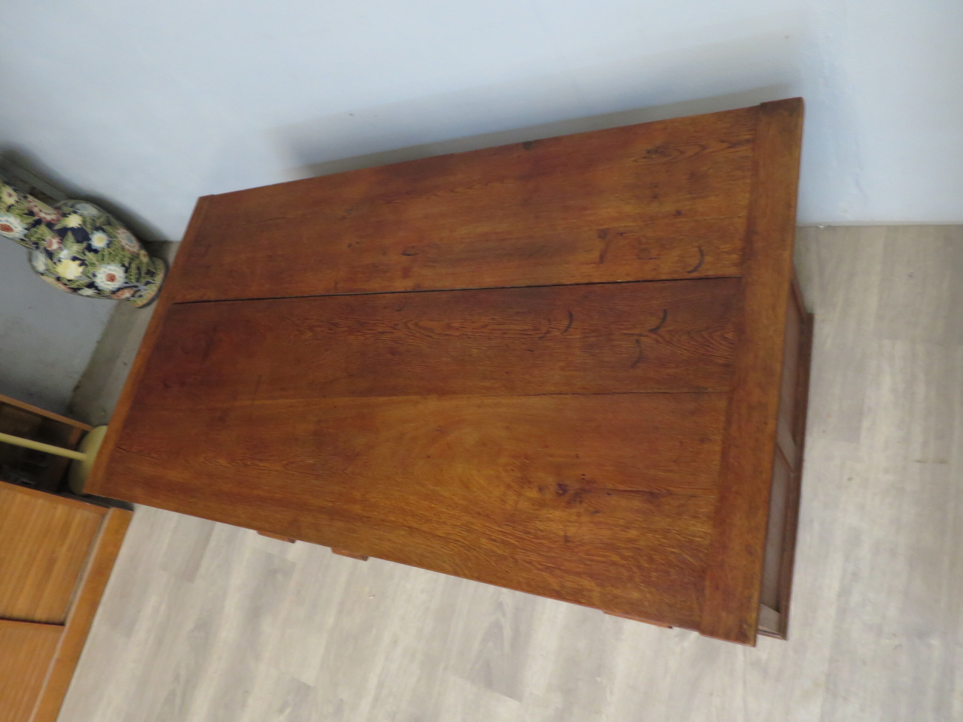 Former 1950s oak desk