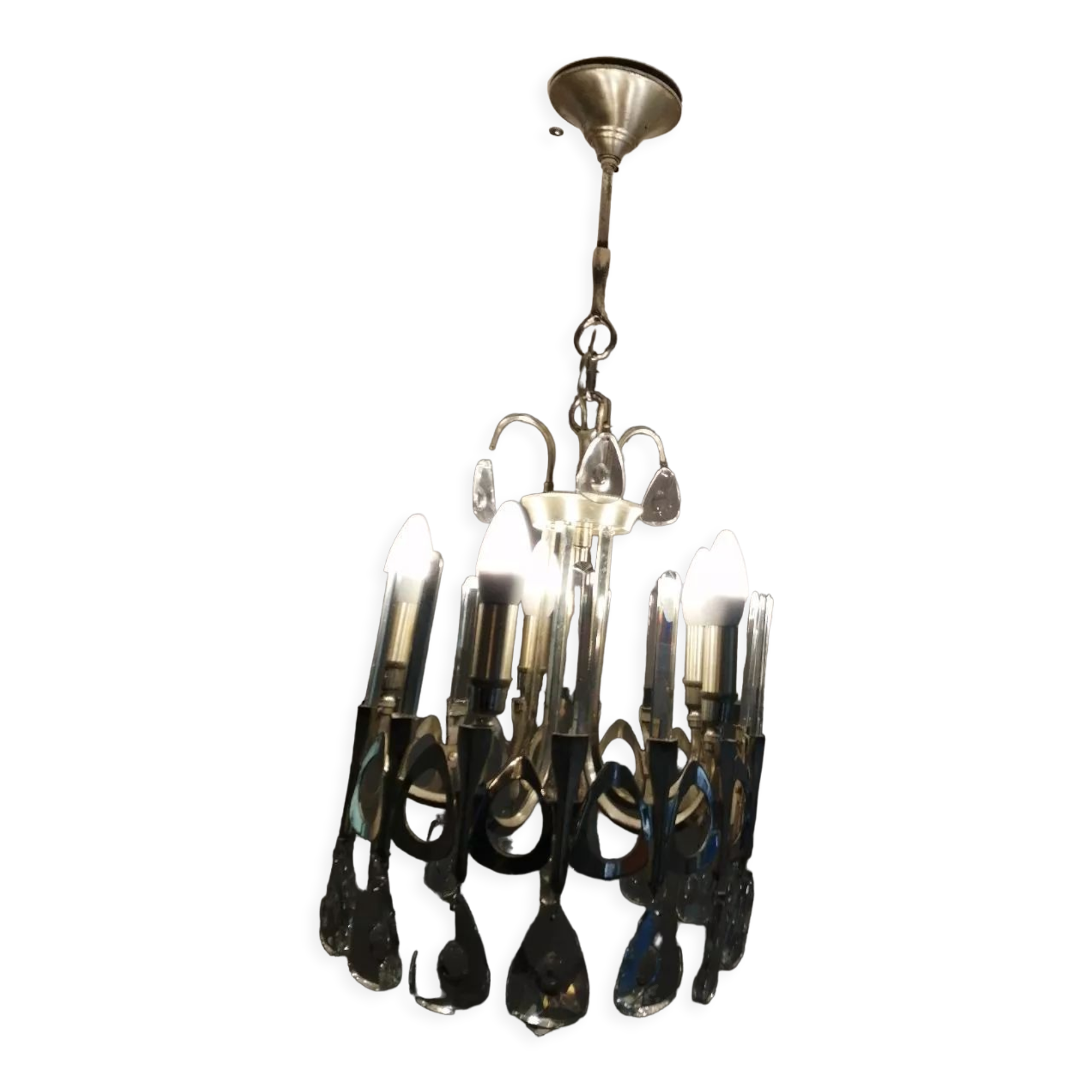 Chandelier of the Sciolari House in Milan
