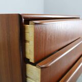 1960s teak chest of drawers, Denmark