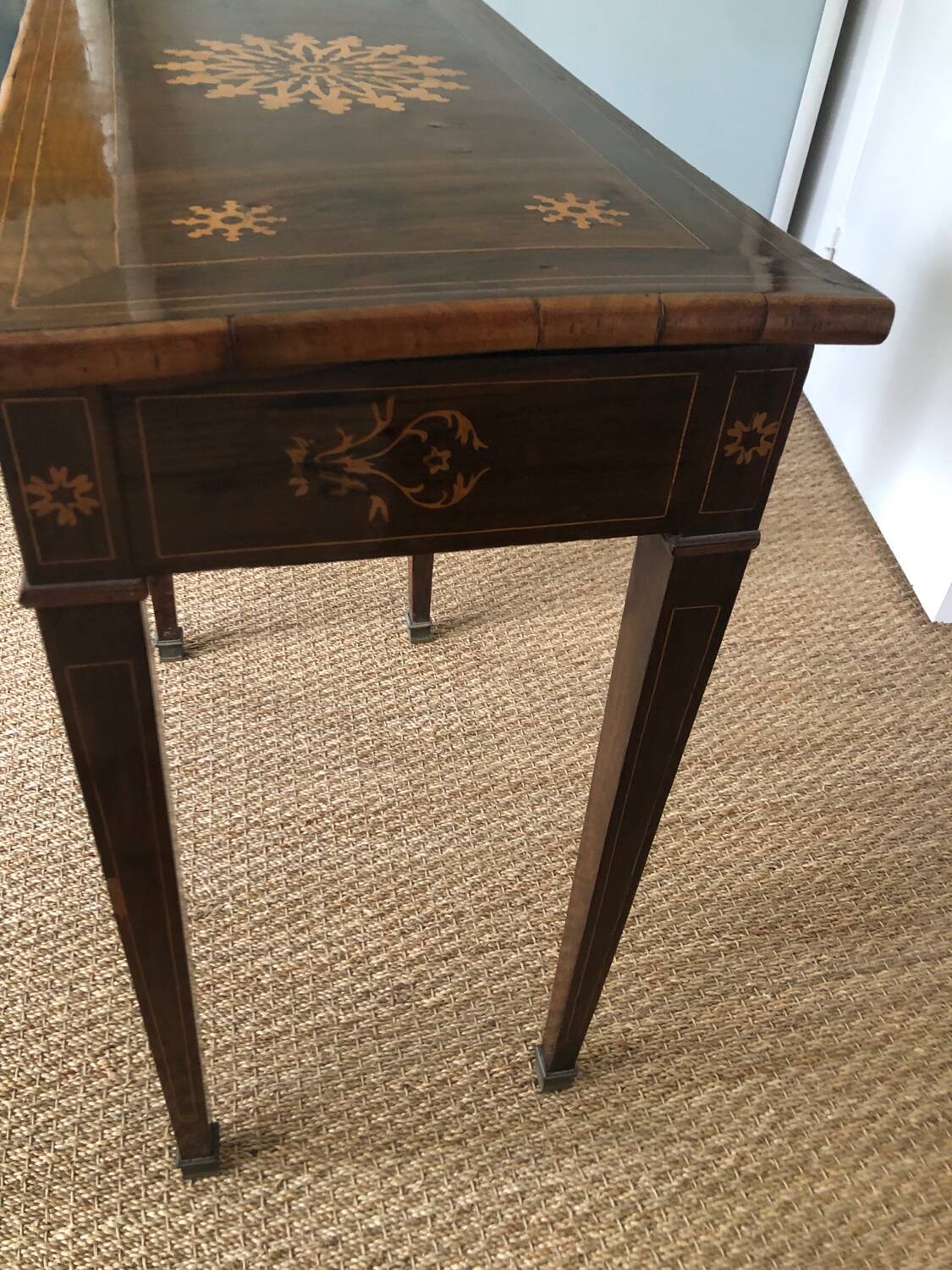 console marqueterie